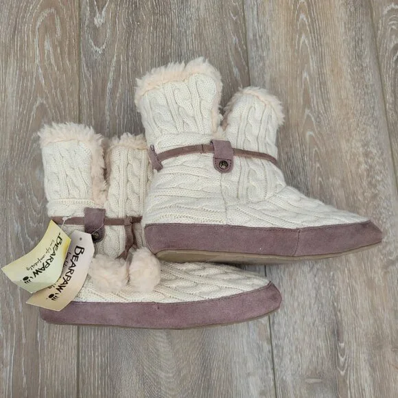 BEARPAW Women's Trista Slipper NWT | Size 9 | Real Wool Lining - Picture 5 of 5
